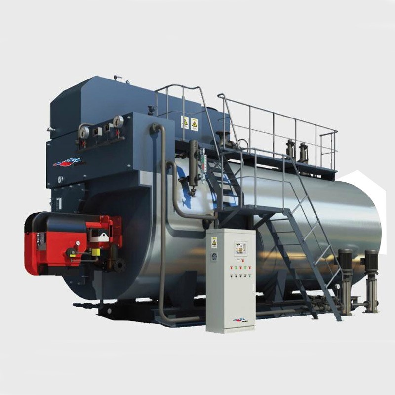 غلاية بخار مكثفة تعمل بالغاز والنفط